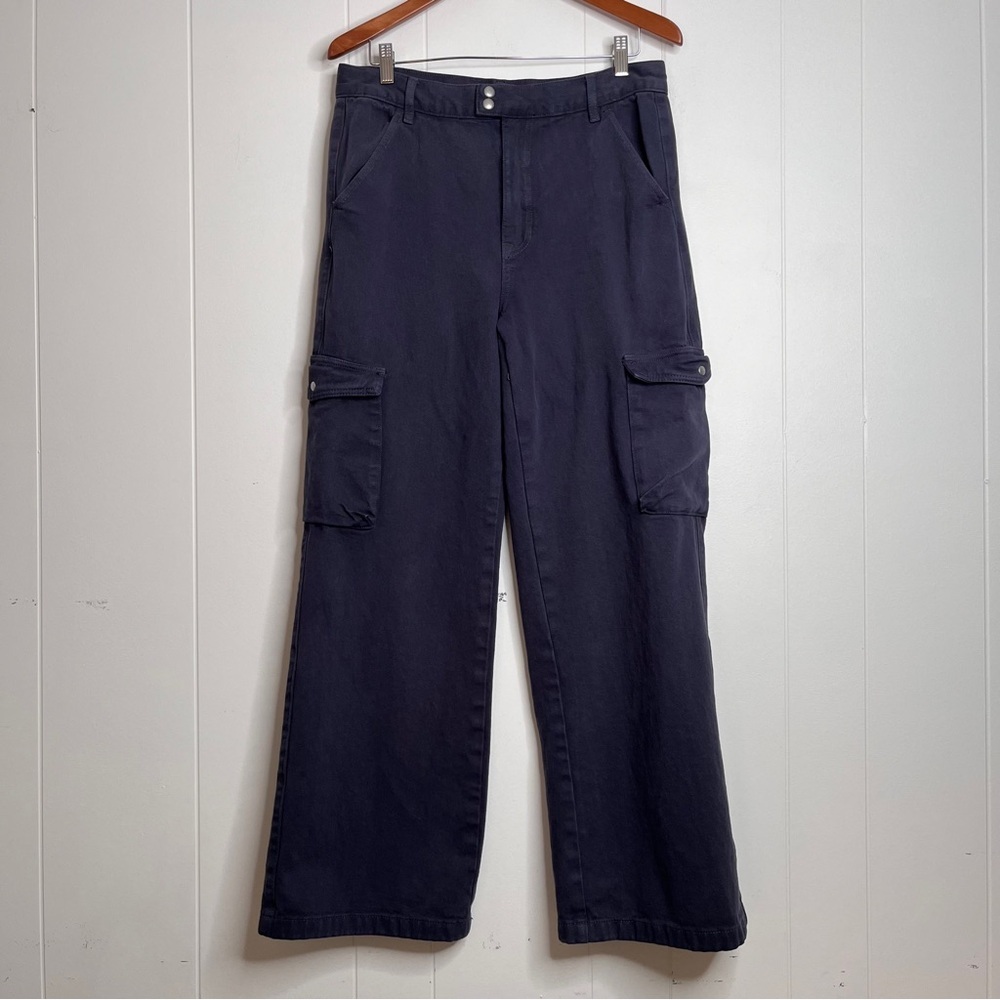 Pacsun Dark Gray Mid Rise Baggy Cargo Pants Women's 29